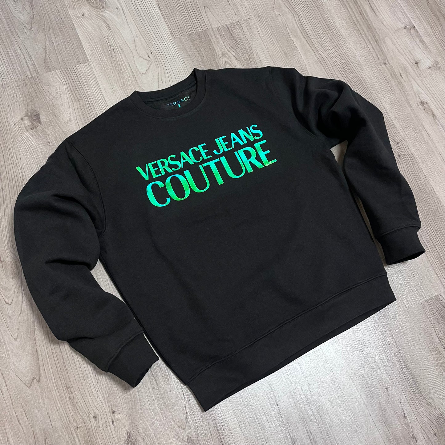 SUDADERA VERSACE LOGO EFECTO HOLEOGRAFICO