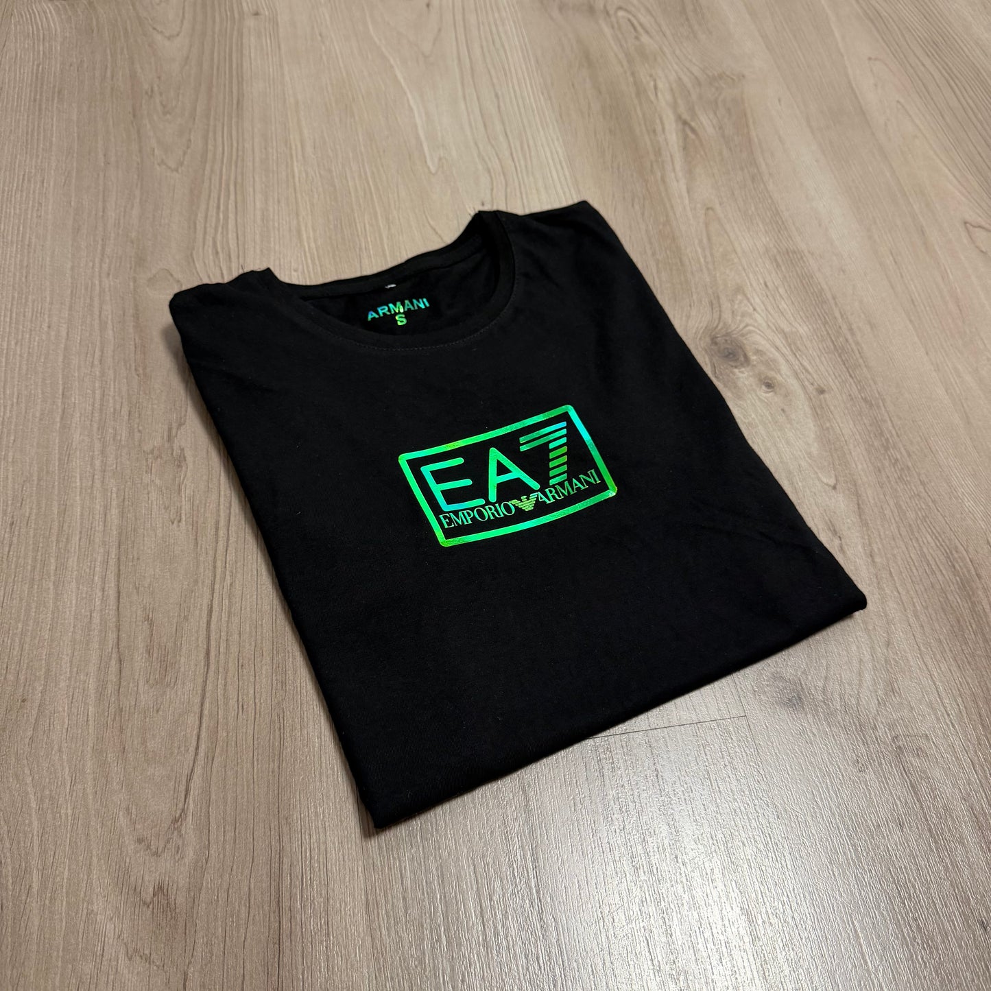 Camiseta ARMANI logo holográfico