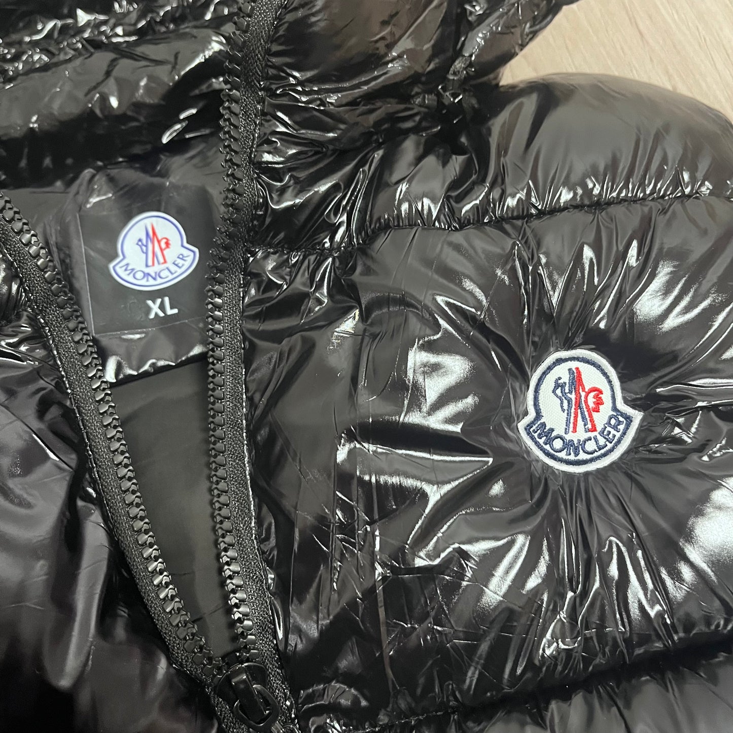 CHALECO ACOLCHADO MONCLER NEGRO