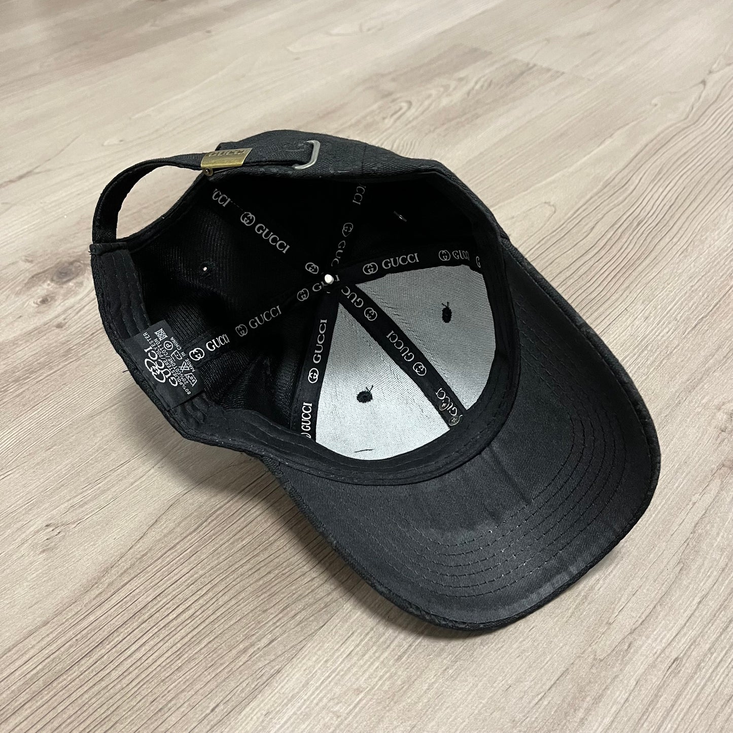 GORRA GUCC BLACK