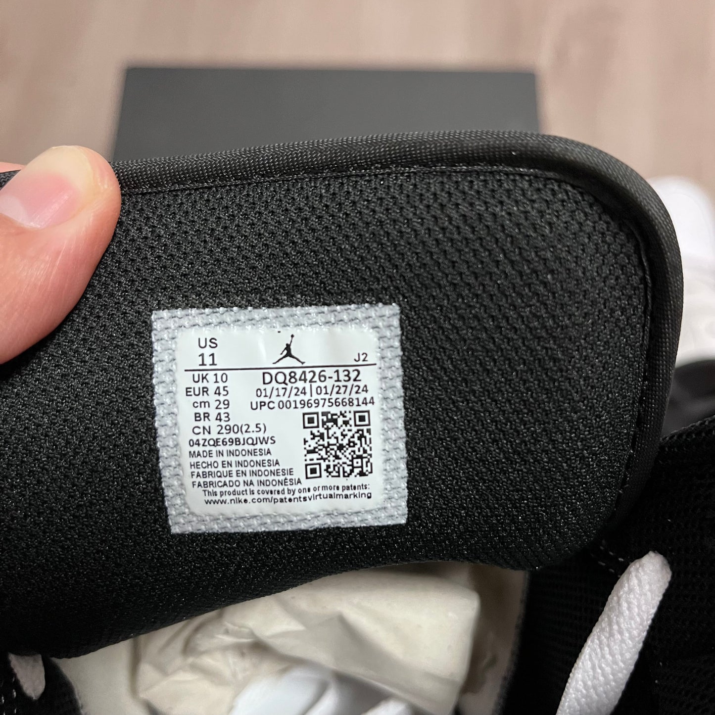 AIR JORDAN 1 MID TALLA 45
