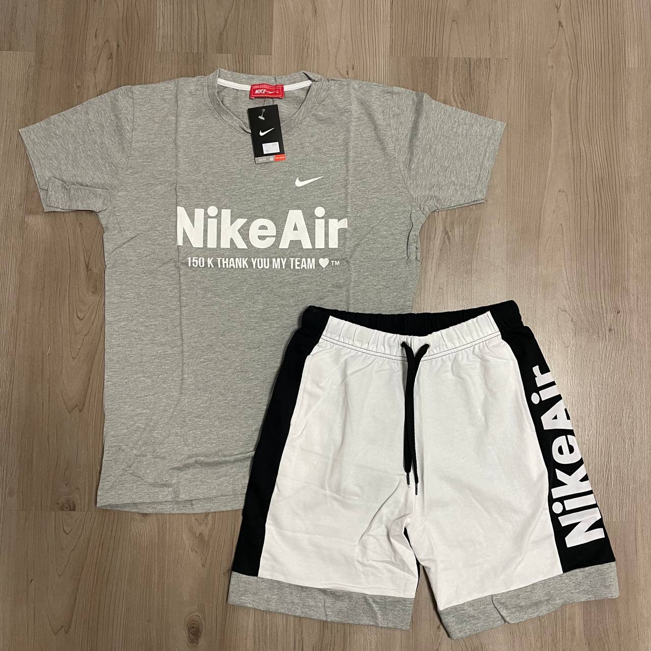 Conjunto corto NIKE GREY