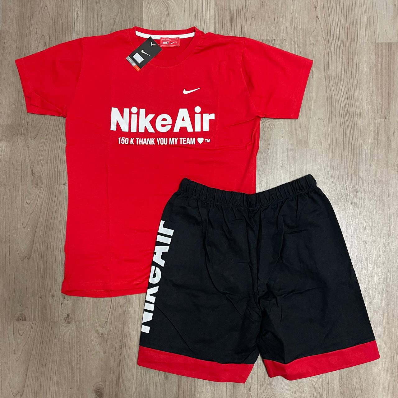 Conjunto corto NIKE RED