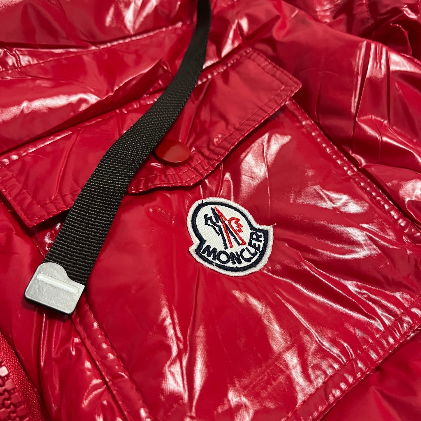 CHAQUETÓN ACOLCHADO MONCLER RED