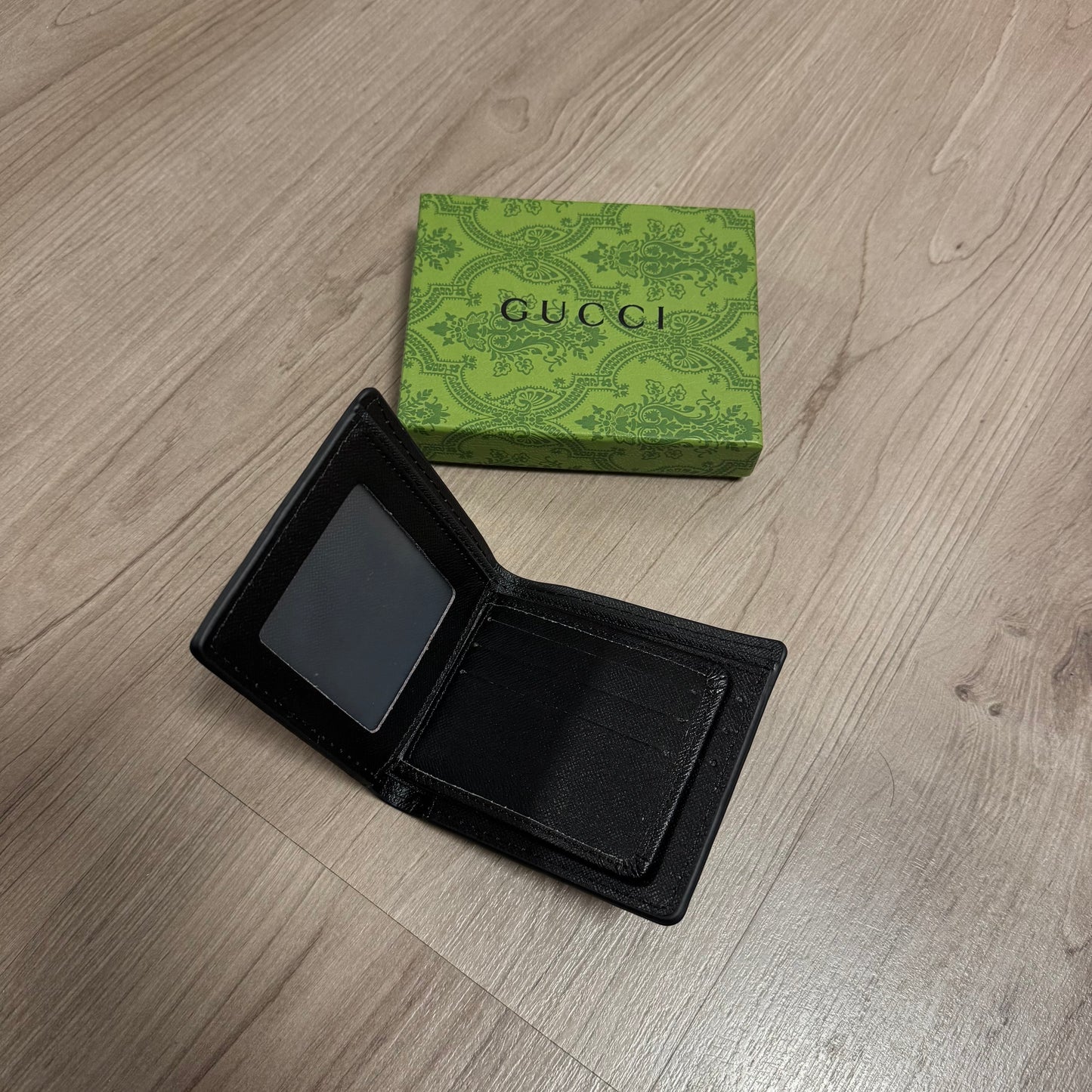 BILLETERA BLACK GUCC TIGER