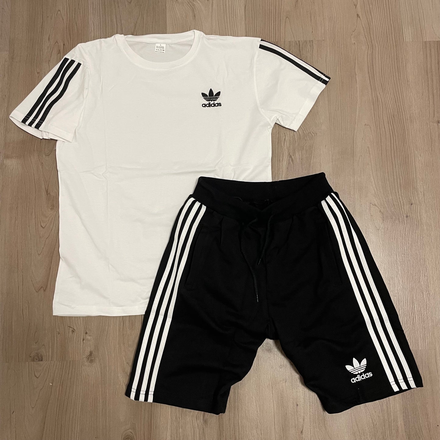 Conjunto corto ADIDAS BORDADO