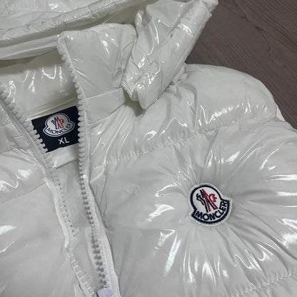 CHALECO ACOLCHADO MONCLER BLANCO
