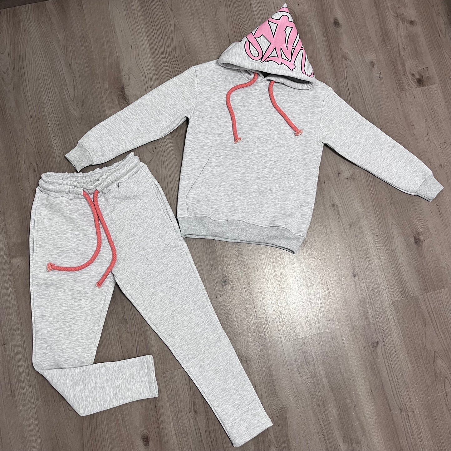 Conjunto SYNAWORD GREY/PINK