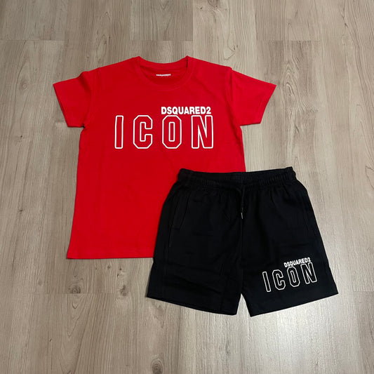 Conjunto corto DSQUARED BORDES