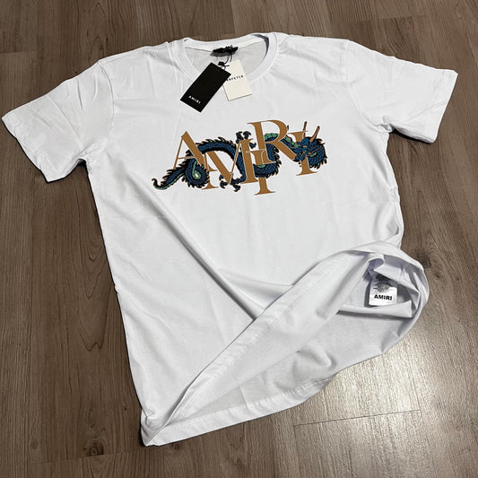 Camiseta WHITE AMIRI DRAGÓN 🐉