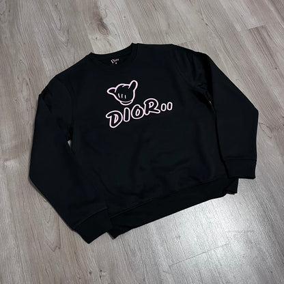 SUDADERA DIOR logo pink