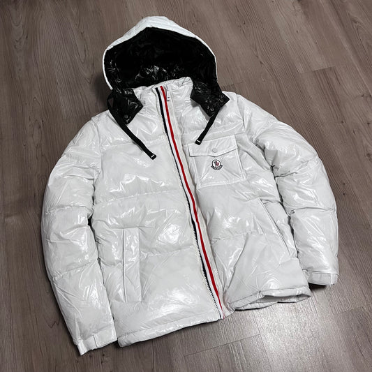 CHAQUETÓN ACOLCHADO MONCLER WHITE