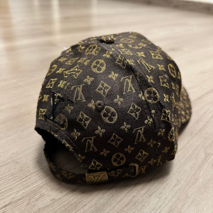 GORRA LV MARRÓN/NEGRO