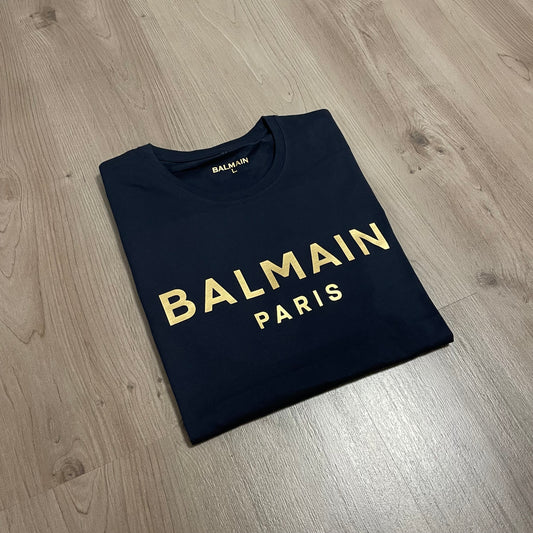 Camiseta BALMAIN PARIS GOLD