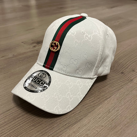 GORRA GUCC WHITE