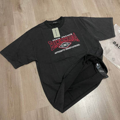 Camiseta OVERSIZE BORDADA BALENCIAG