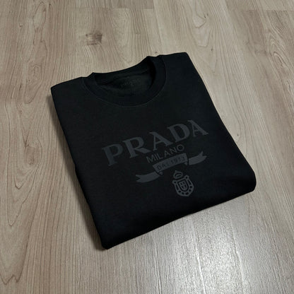 SUDADERA PRADA ALL BLACK