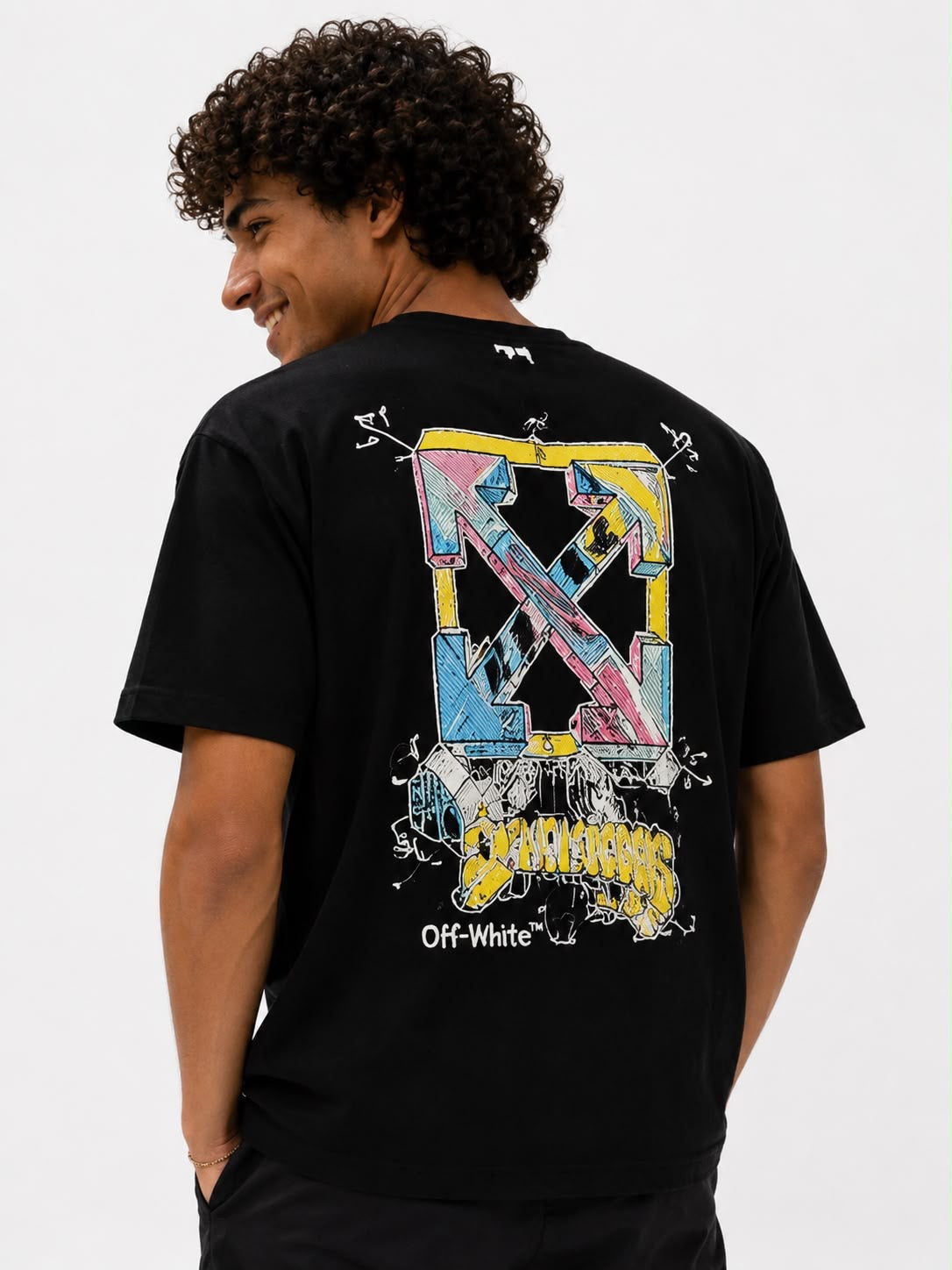 Camiseta OVERSIZE OF WHITE 🍭