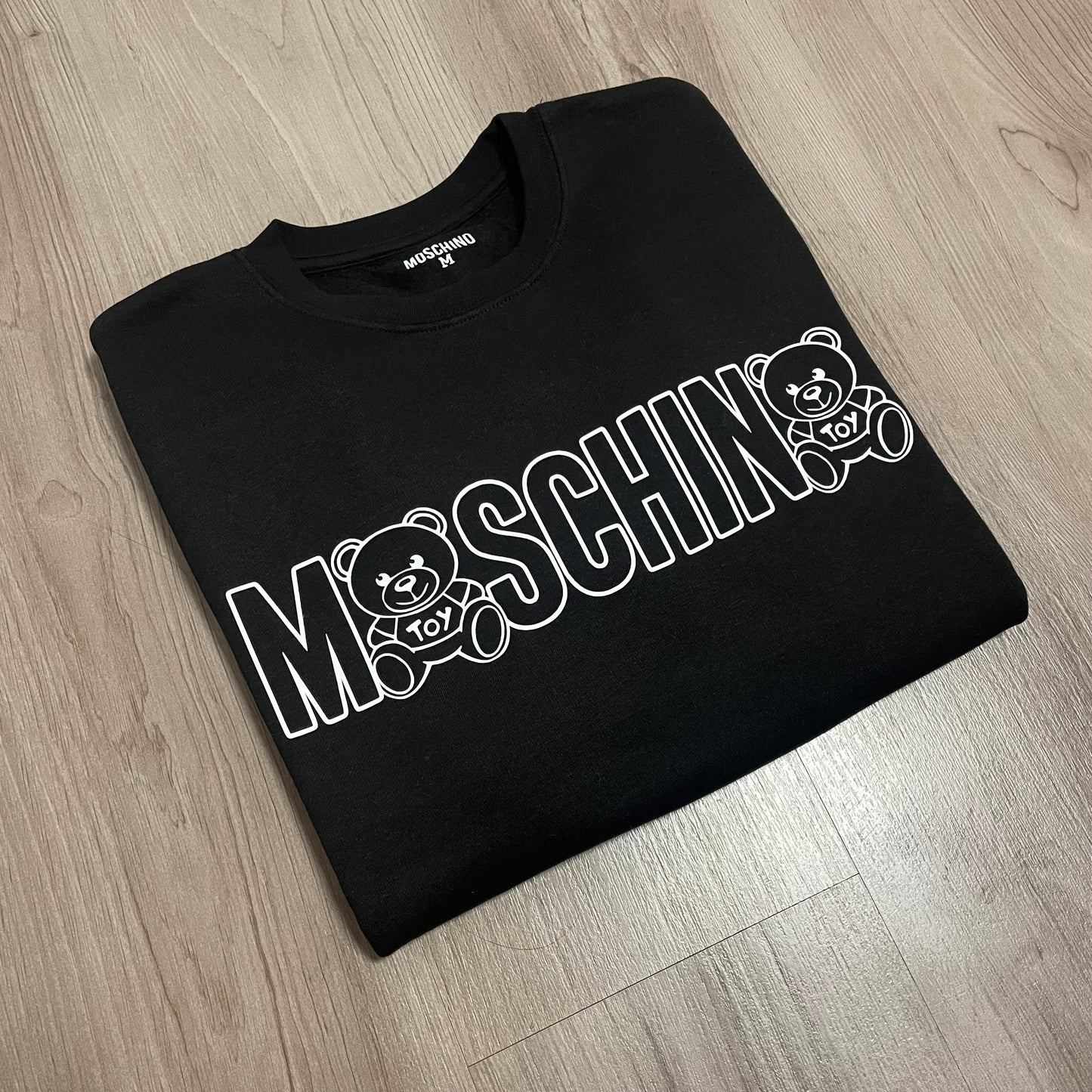 Sudadera MOSCHINO bordes