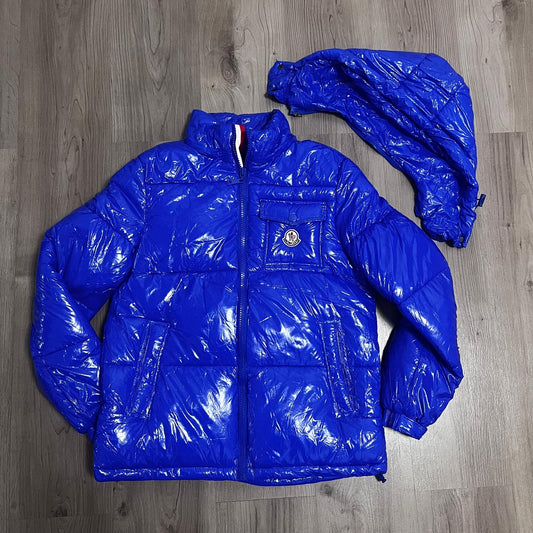 CHAQUETÓN ACOLCHADO MONCLER AZUL ELECTRICO