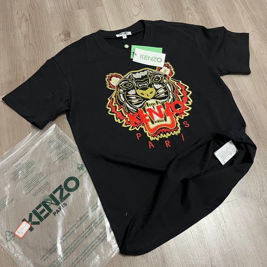 Camiseta KENZO BLACK RED TALLAJE DE MUJER