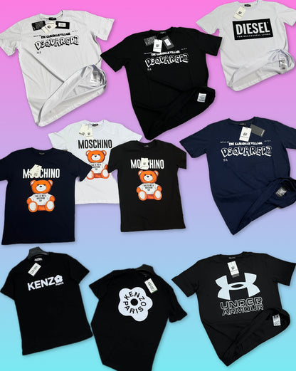 PACK 2 CAMISETAS ALEATORIAS PREMIUM