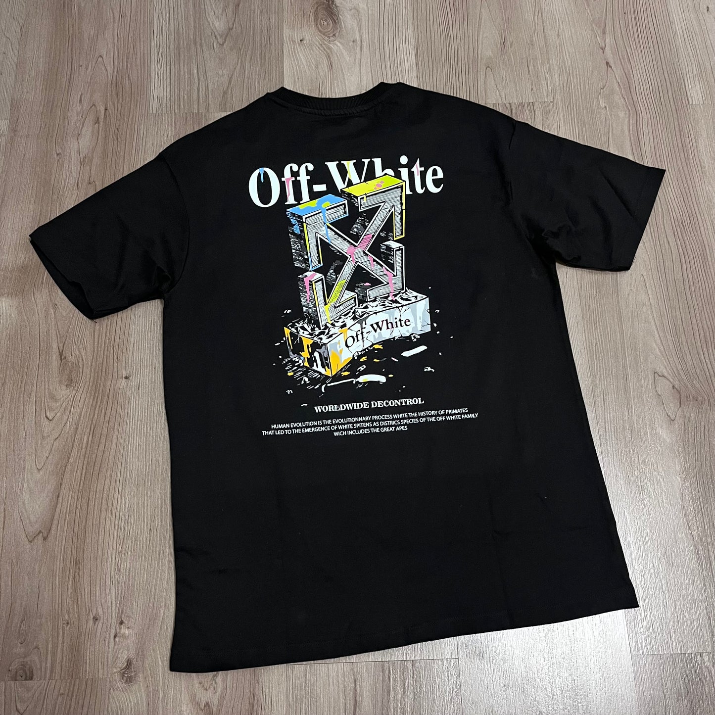 Camiseta OVERSIZE OF WHITE 3D 🍭