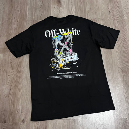 Camiseta OVERSIZE OF WHITE 3D 🍭
