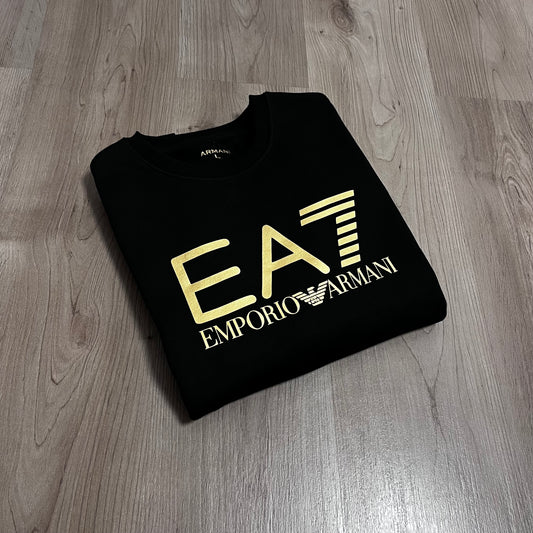 SUDADERA EA7 ARMANI GOLD