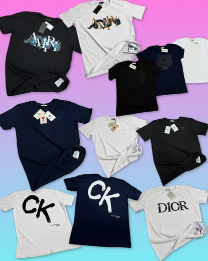 PACK 2 CAMISETAS ALEATORIAS PREMIUM