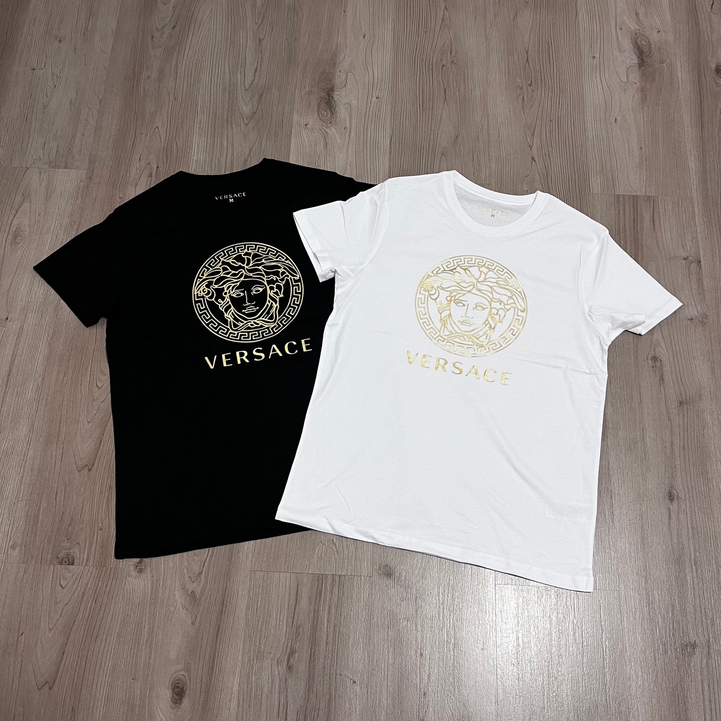 Camiseta VERSACE logo GOLD