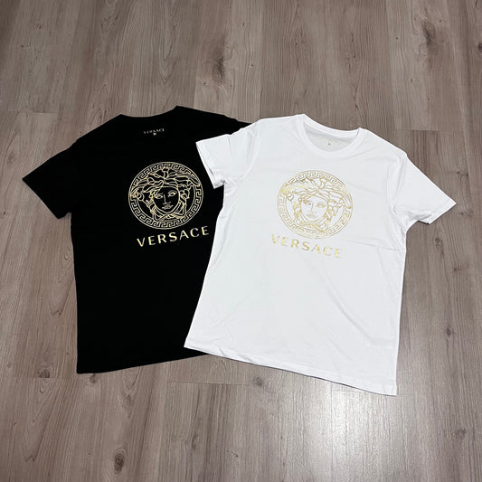 Camiseta VERSACE logo GOLD