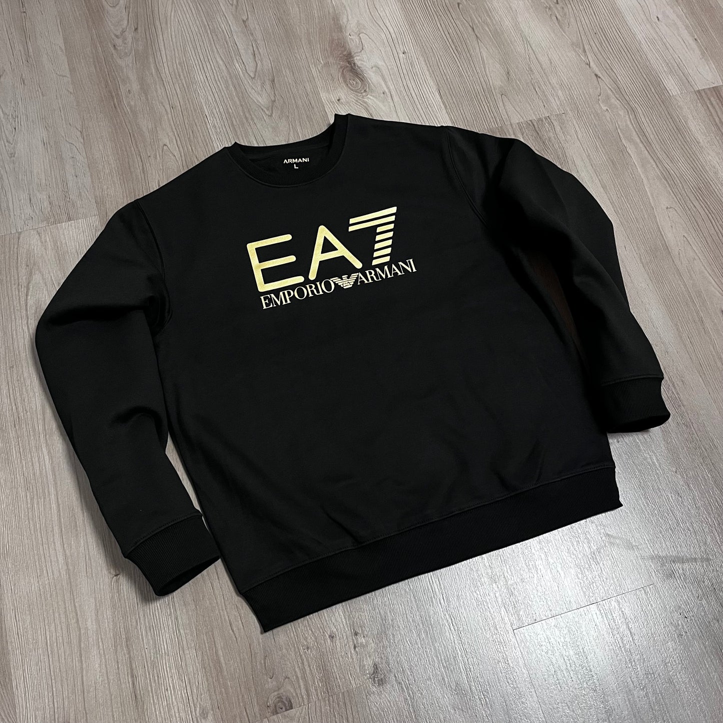 SUDADERA EA7 ARMANI GOLD