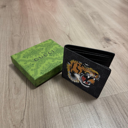 BILLETERA  BLACK GUCC TIGER