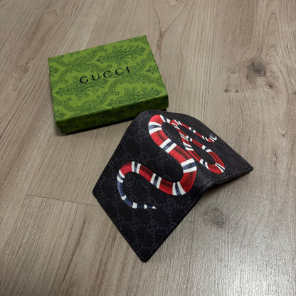 BILLETERA  BLACK GUCC SNAKE