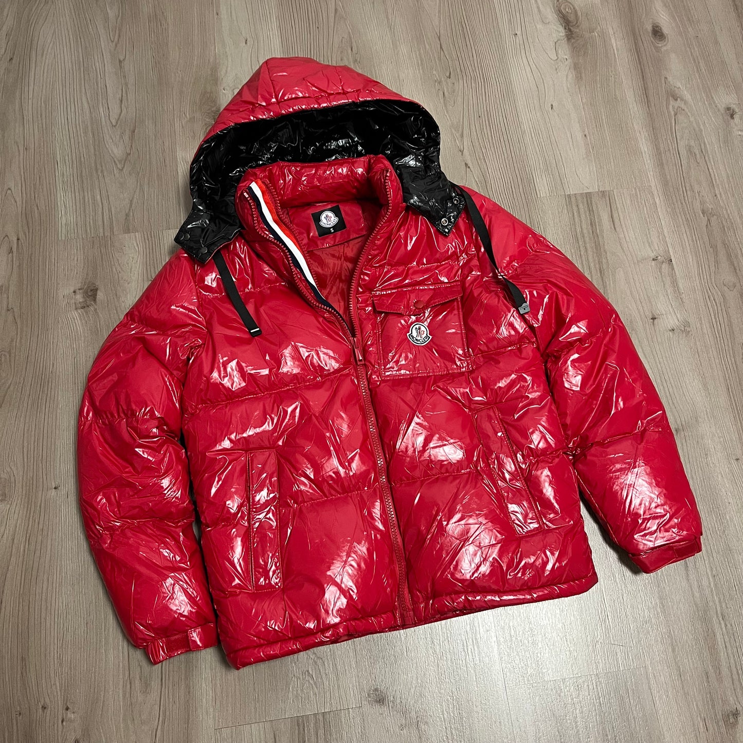 CHAQUETÓN ACOLCHADO MONCLER RED