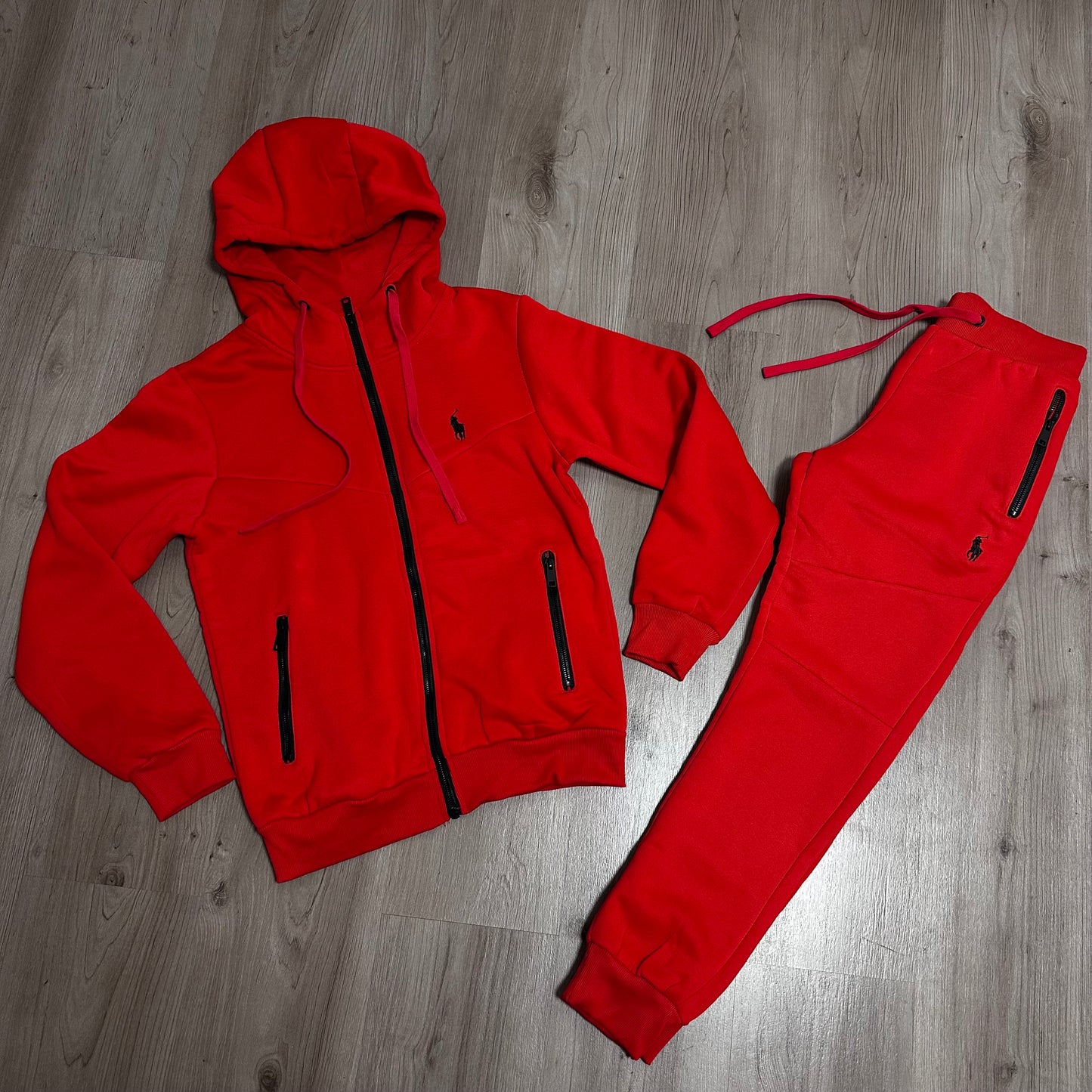 Conjunto BORDADO RALPH LAUREN RED