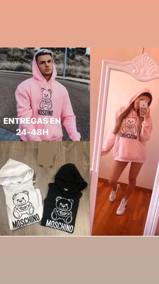 SUDADERA CAPUCHA MOSCHINO