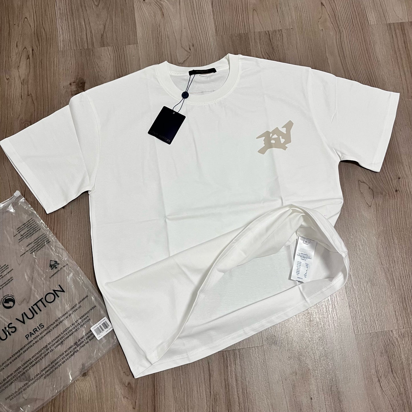 Camiseta OVERSIZE LV WHITE