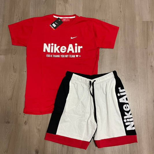 Conjunto corto NIKE RED