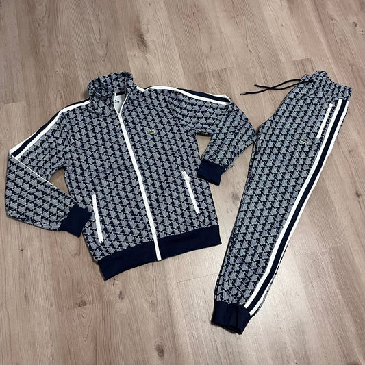 Conjunto LACOSTE AZULMARINO/BLANCO